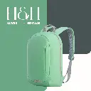 Solid Color Backpack for School Girl