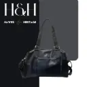 Hawes & Heritage Jetsetter Weekender Bag – Noir Luxe