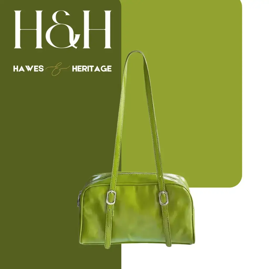 Hawes & Heritage Gloss Dome Shoulder Bag – Statement Series