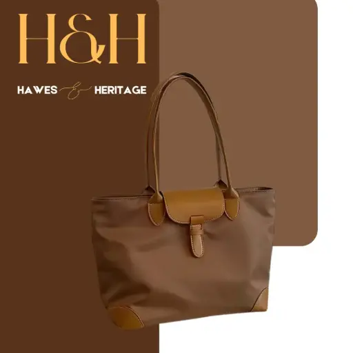 Hawes & Heritage Crescent Chain Shoulder Bag – Noir Line Edition